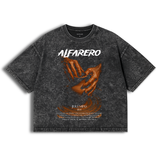 Polera Acid Wash Antiguo Testamento : Jeremias 18:4