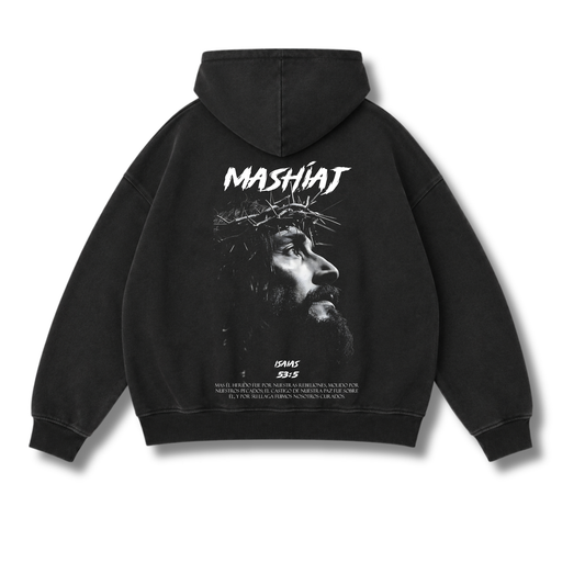 POLERON ACID WASH OVERSIZE - MESIAS