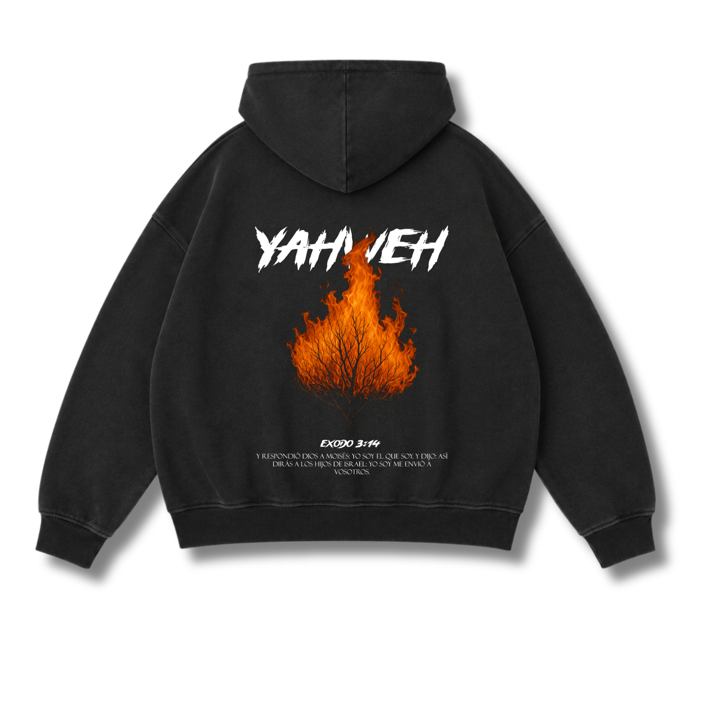 POLERON ACID WASH OVERSIZE - YAHWEH