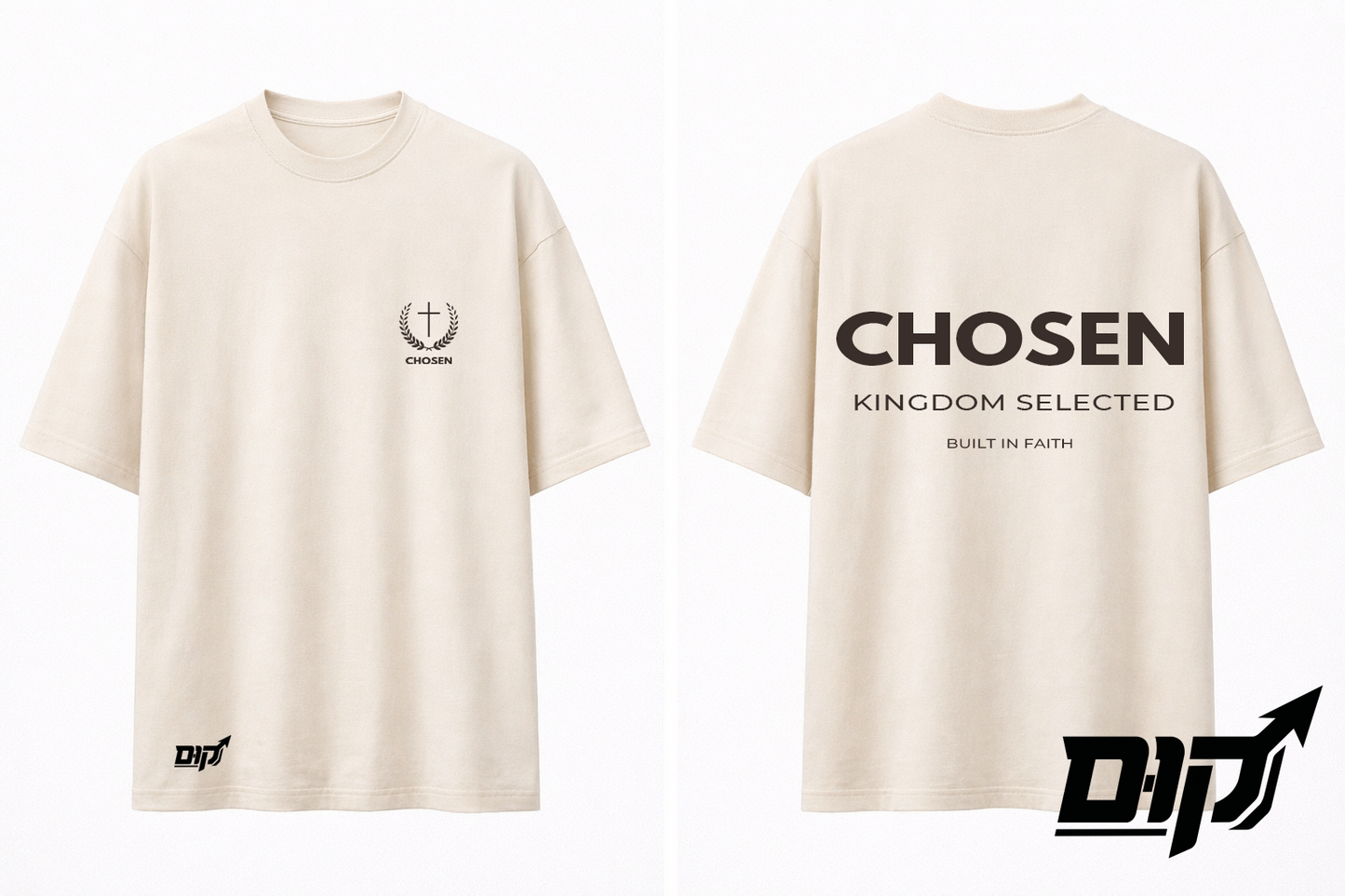 CHOSEN - Polera Oversize Beige
